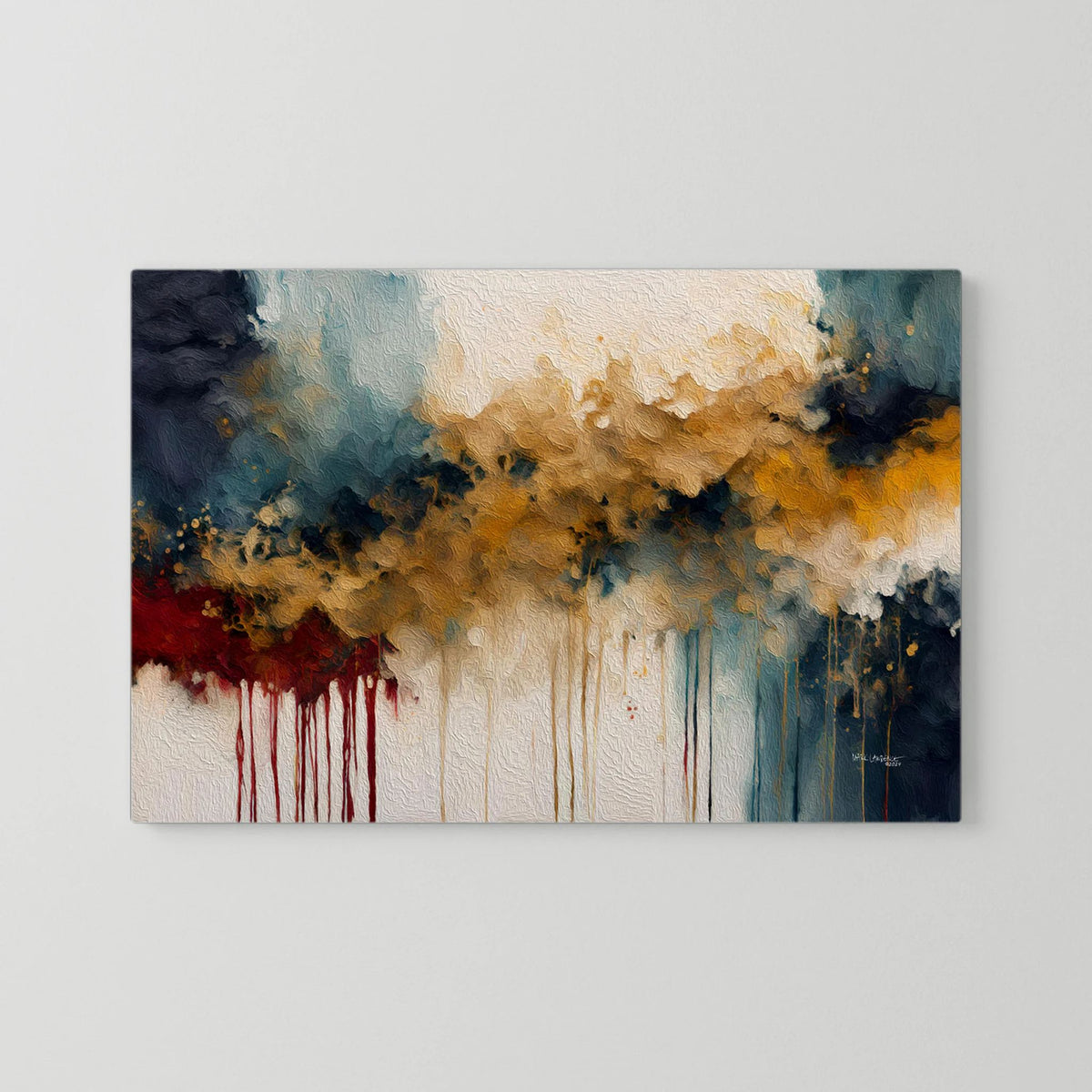 Promised Deliverance, Proverbs 11:21 canvas print gallery-wrapped canvas with no frame