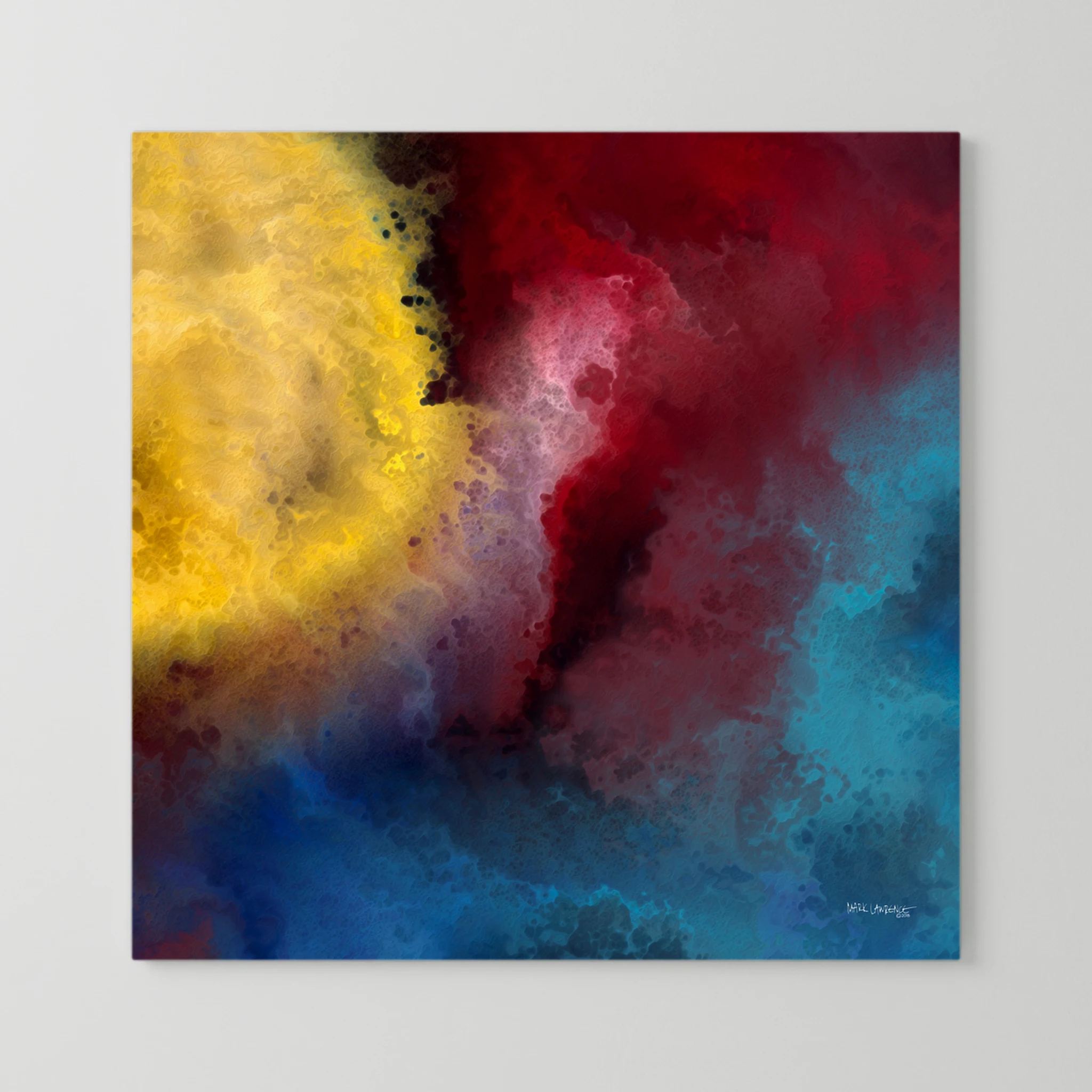 Let There Be Light, Genesis 1:3 canvas print gallery-wrapped canvas with no frame