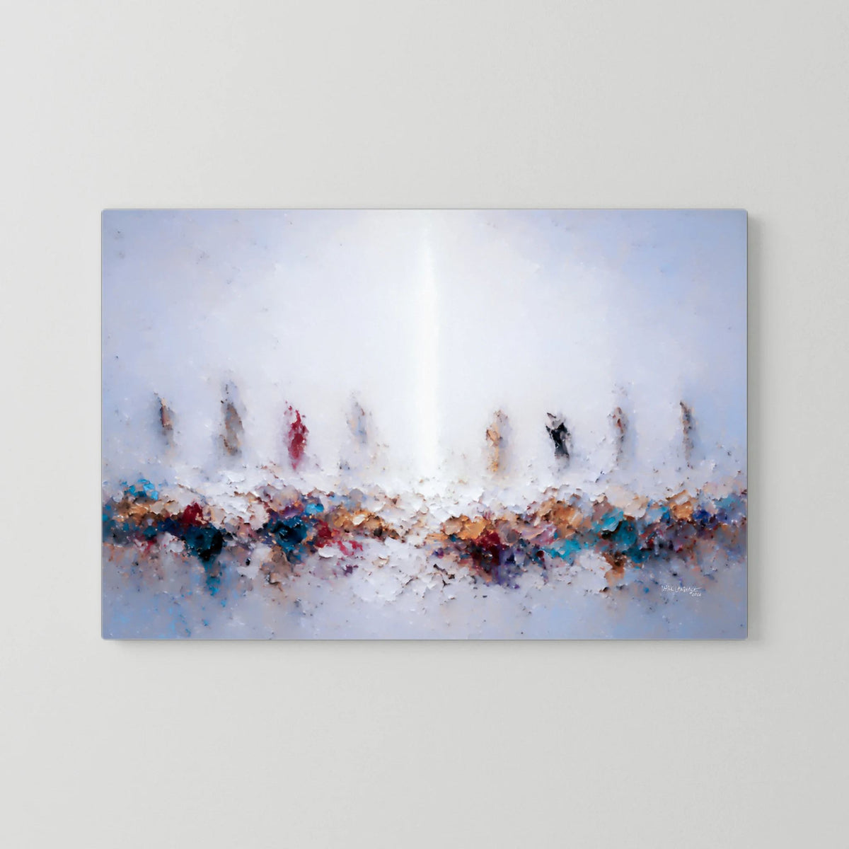 In Remembrance of Me, Luke 22:19 canvas print gallery-wrapped canvas with no frame
