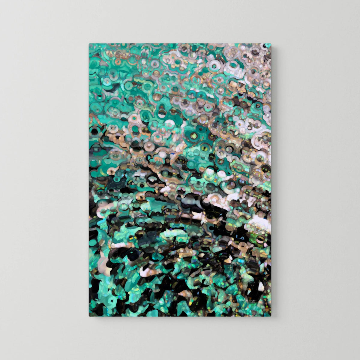 The Problem Or The Promises, 2 Peter 1:4 canvas print gallery-wrapped canvas with no frame