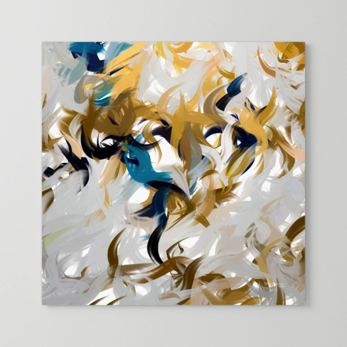 Breath of the Almighty, Job 33:4 canvas print gallery-wrapped canvas with no frame