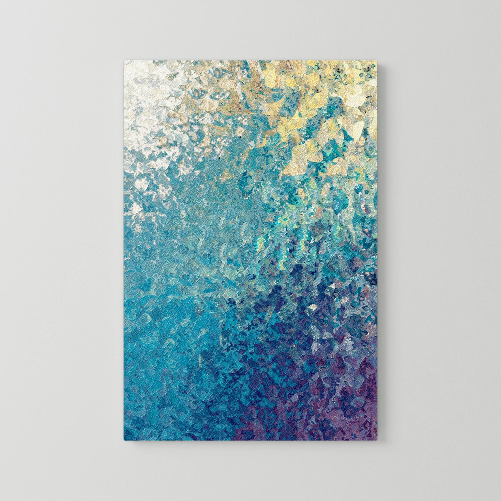 My Strength And Song, Isaiah 12:2 canvas print gallery-wrapped canvas with no frame
