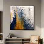 Pray without Ceasing, 1 Thessalonians 5:17 canvas print above a bench in an entryway