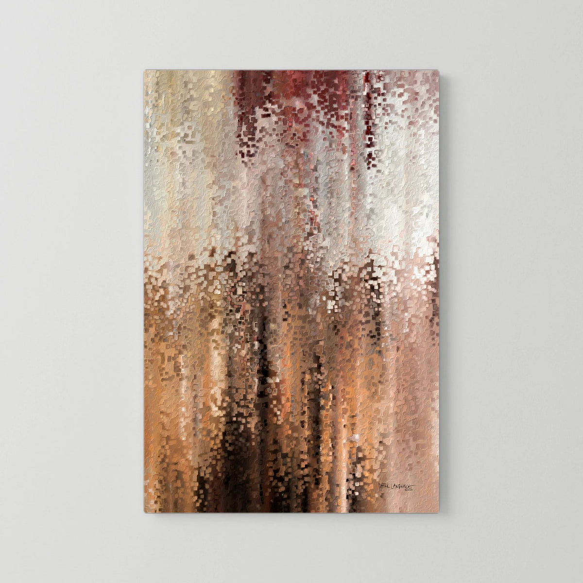 I Am With You, Isaiah 41:10 canvas print gallery-wrapped canvas with no frame
