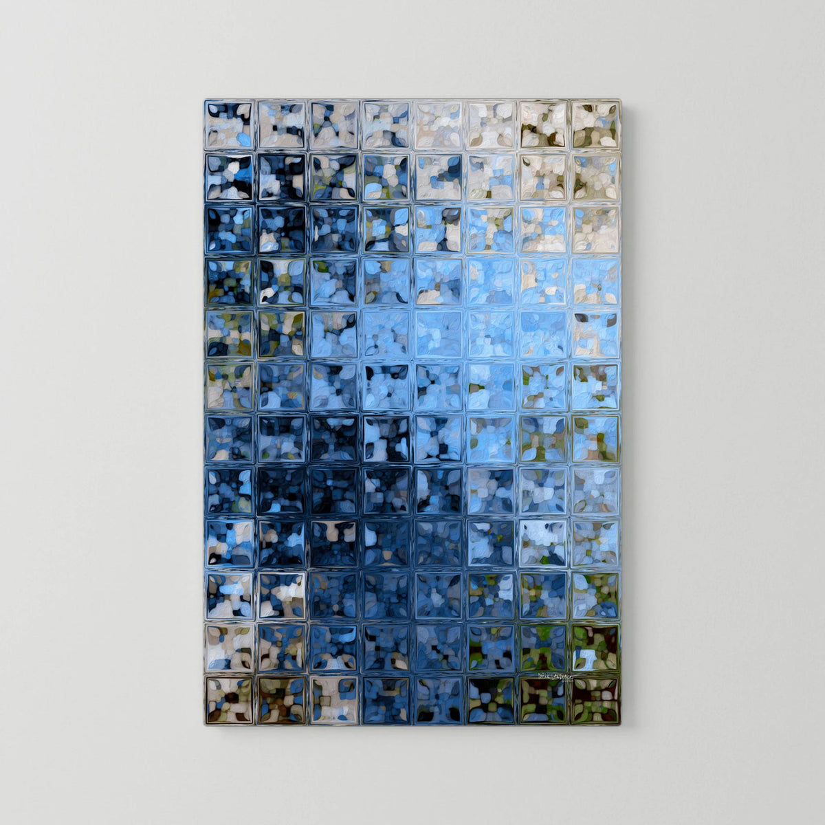 Window of Light, Matthew 6:22 canvas print gallery-wrapped canvas with no frame