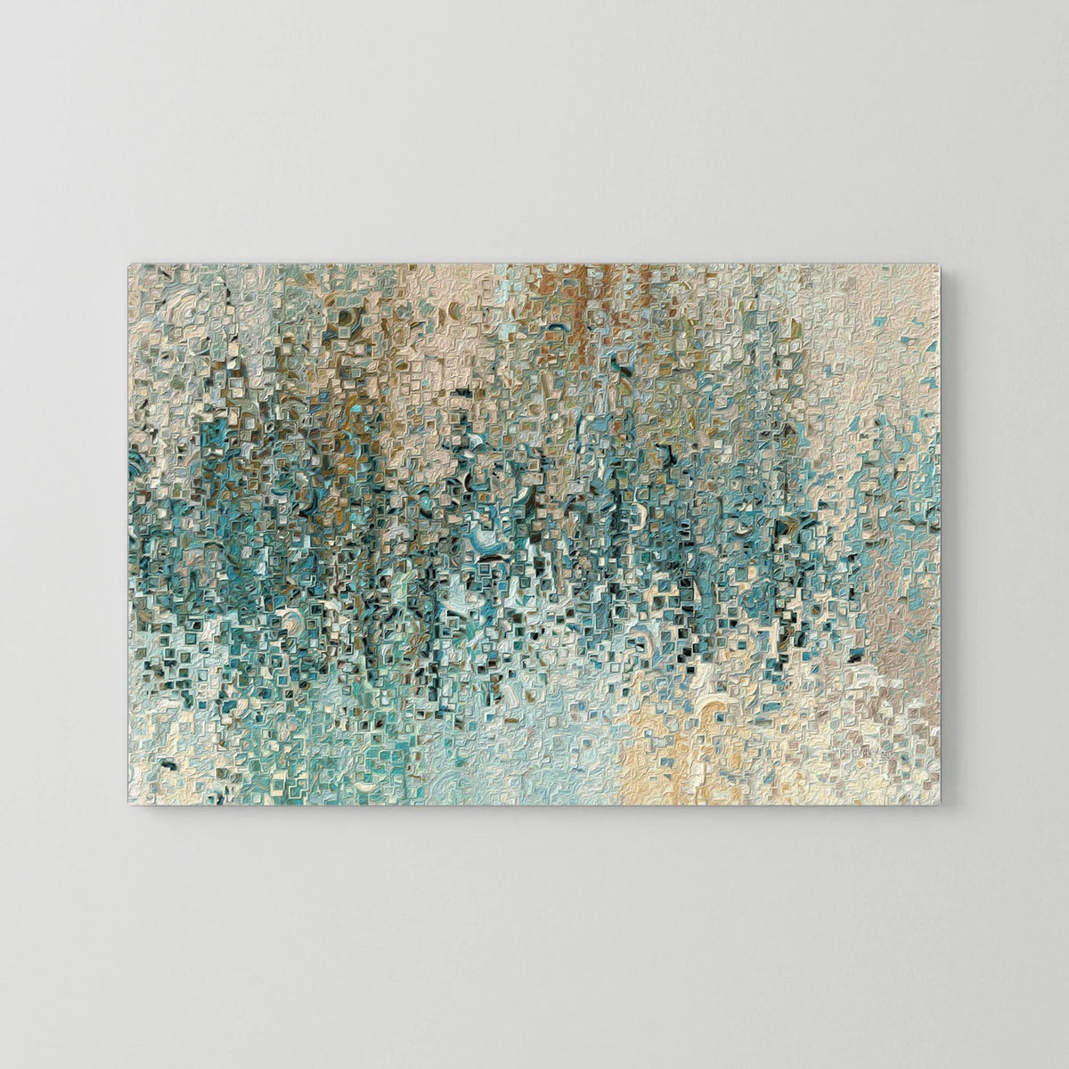 Revealed In Jesus, Romans 8:39 canvas print gallery-wrapped canvas with no frame