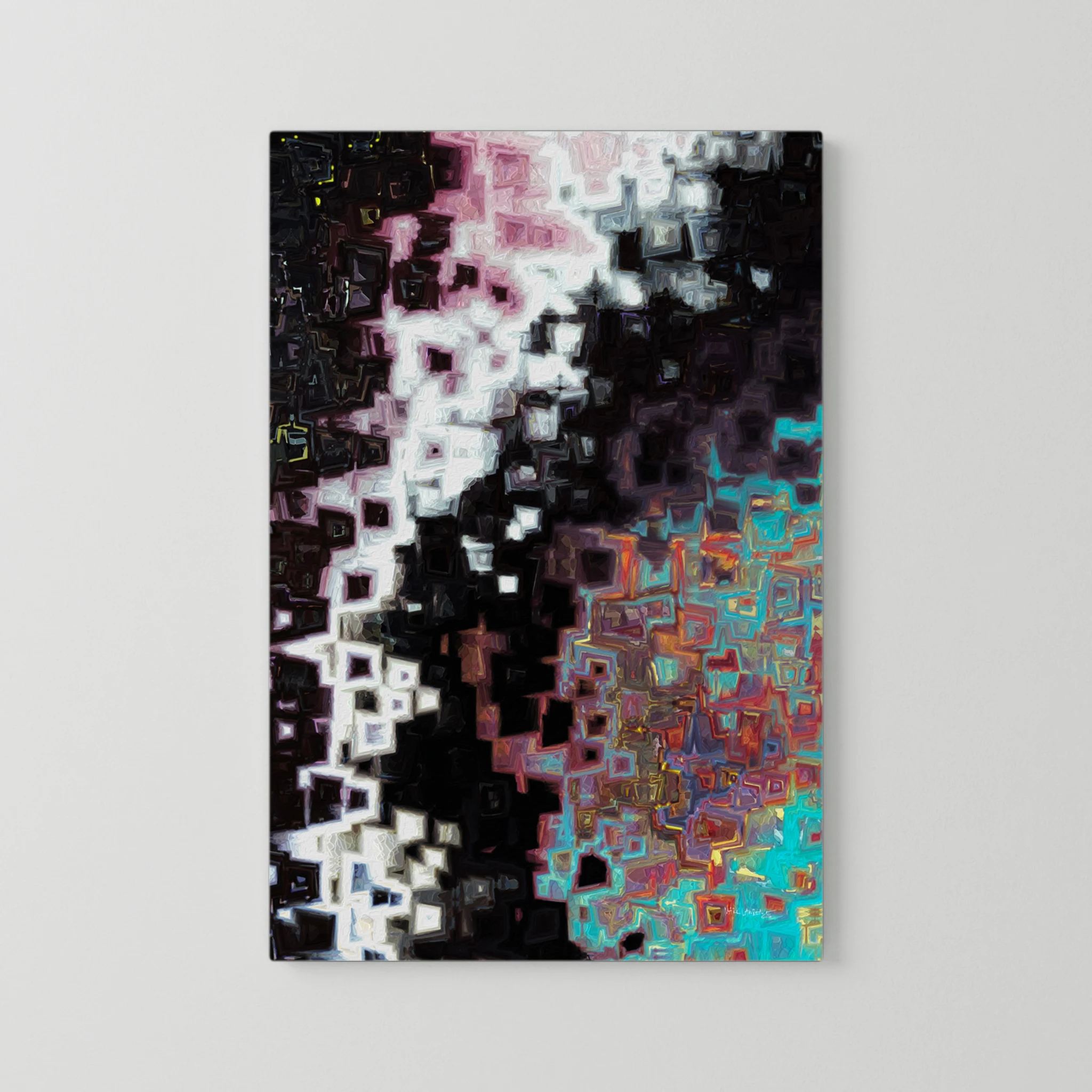 Jesus Christ, The Alpha and Omega, Revelation 1:8 canvas print gallery-wrapped canvas with no frame