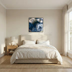 Children of God, 1 John 3:1 canvas print above the bed in a bedroom