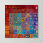 Surrounded By Love, Psalm 32:10 canvas print gallery-wrapped canvas with no frame