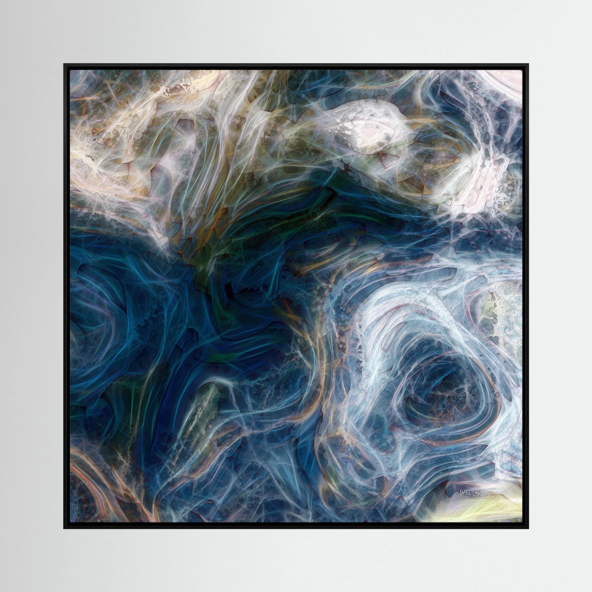 Children of God, 1 John 3:1: canvas print by Mark Lawrence, framed, on a white wall