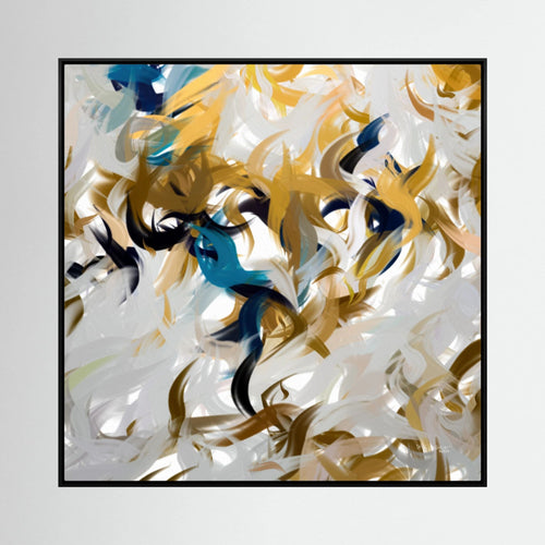 Breath of the Almighty, Job 33:4: canvas print by Mark Lawrence, framed, on a white wall