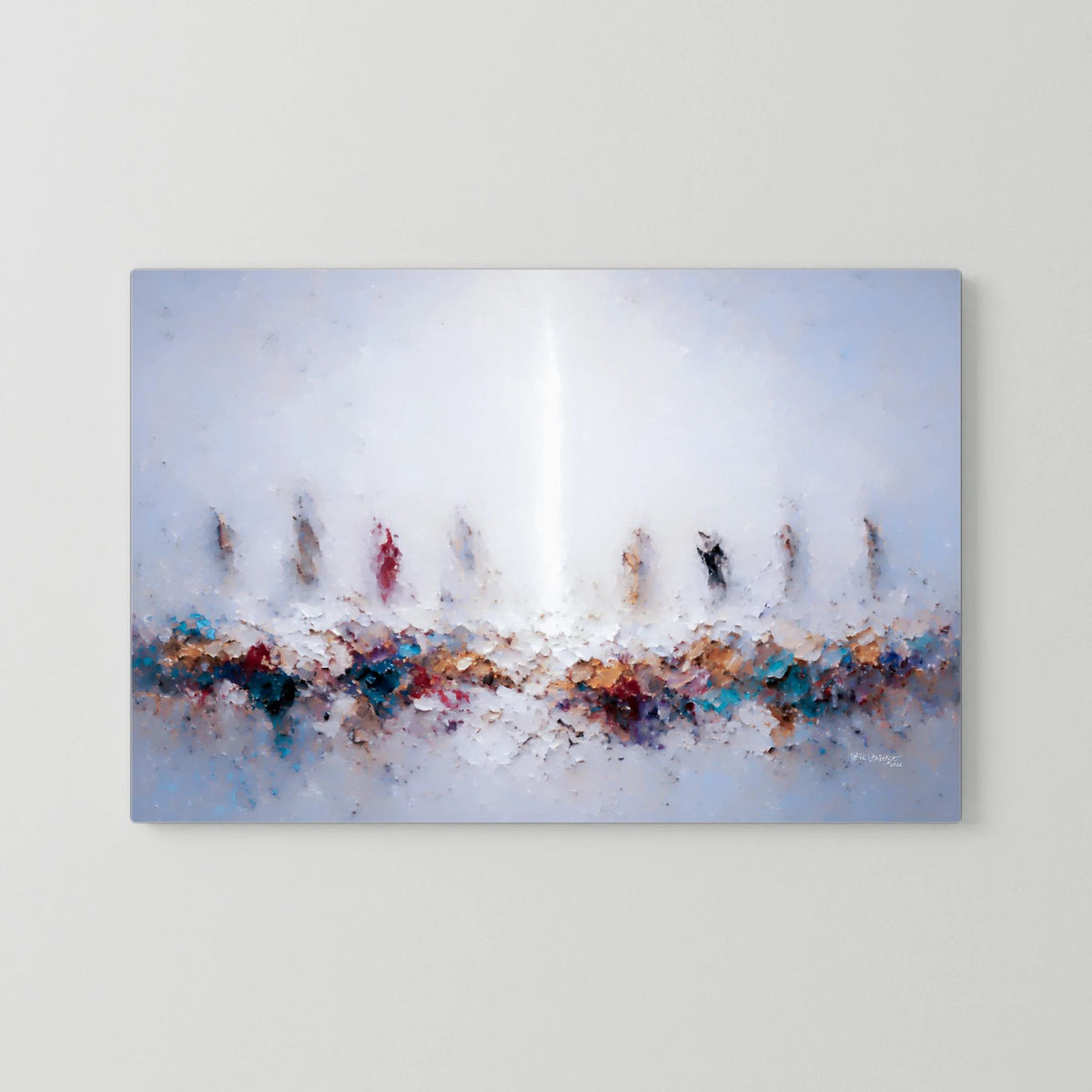 In Remembrance of Me, Luke 22:19 canvas print gallery-wrapped canvas with no frame