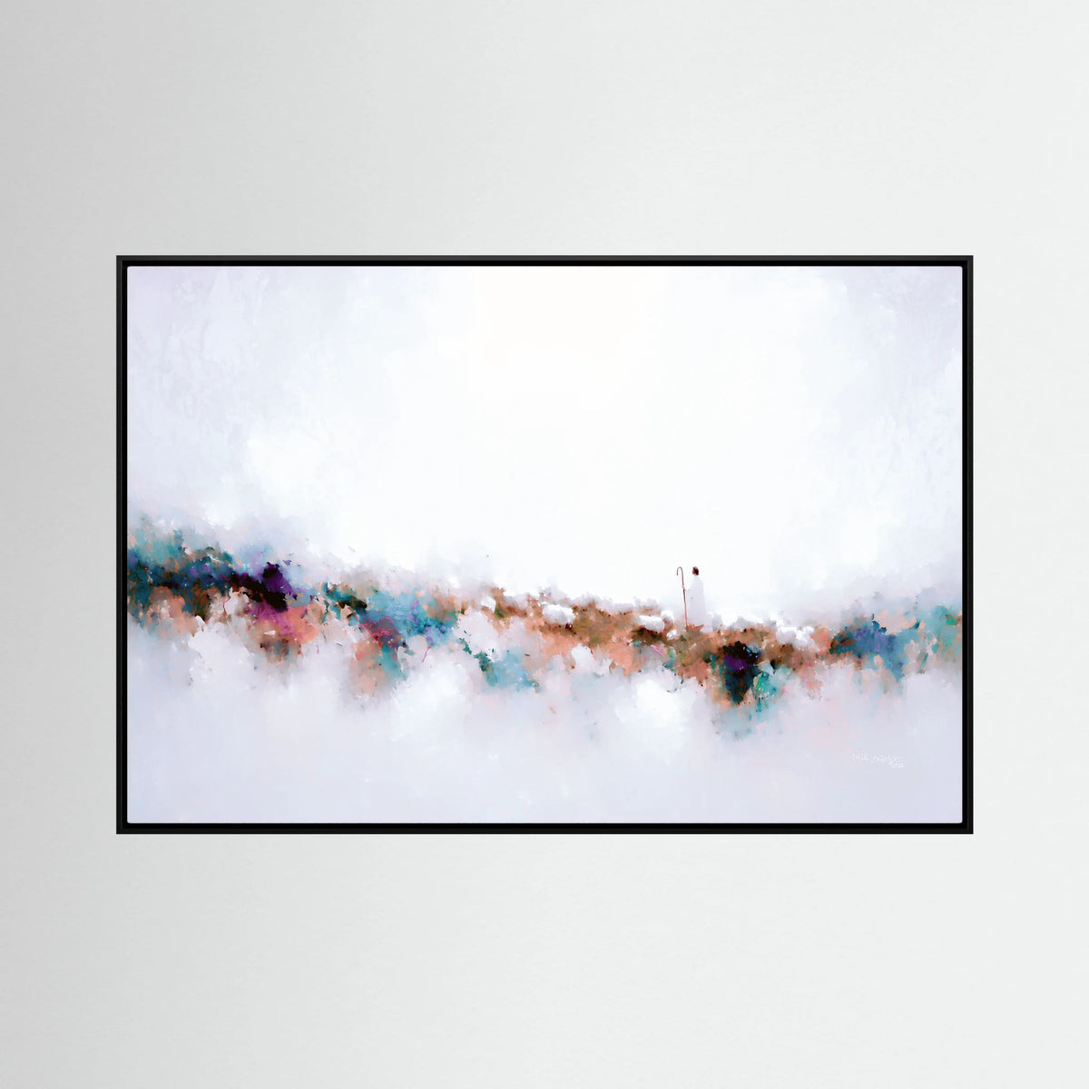 Known By Name, John 10:14: canvas print by Mark Lawrence, framed, on a white wall